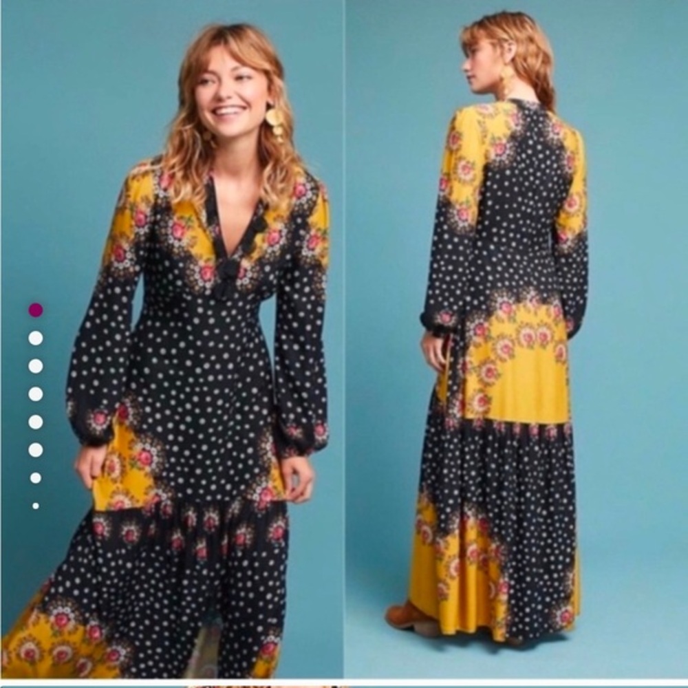 Farm Rio floral Maxi Dress